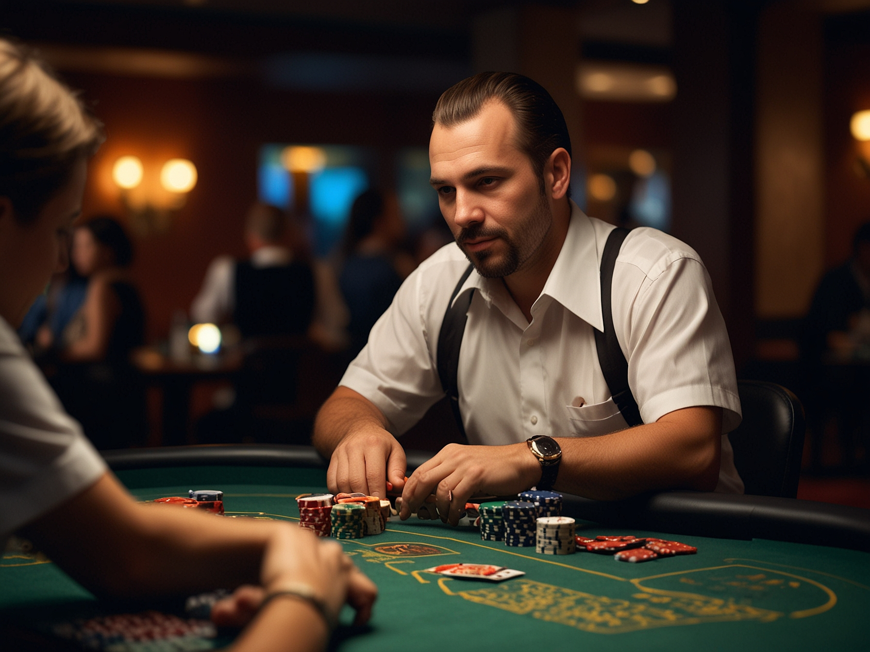 Live casino dealer at WildTornado